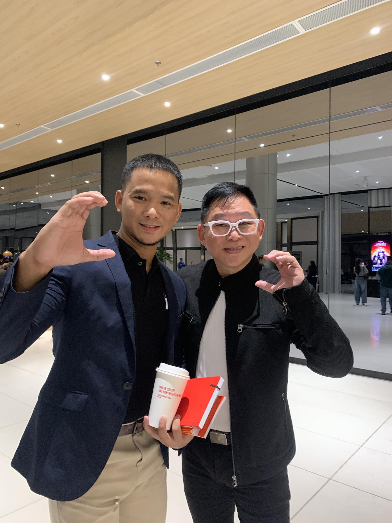 Cryptoshua at an industry event